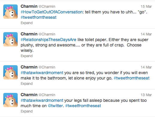 Charmin Social Media for small business ideas