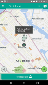 UAE on-demand taxi app trends 2018