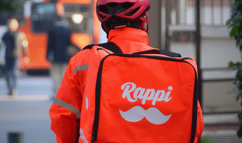 Rappi hyperlocal delivery bikers
