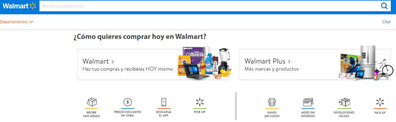 walmart ecommerce website mexico