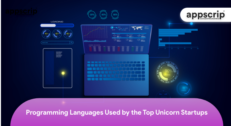 Top unicorn startups programming languages