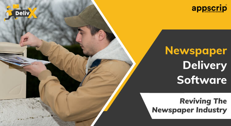 Newspaper delivery software