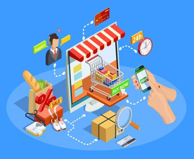 features of an e-commerce app