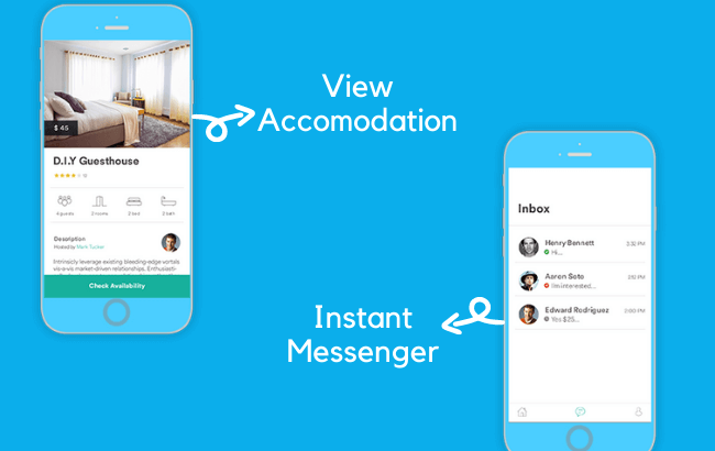 hotel booking app features