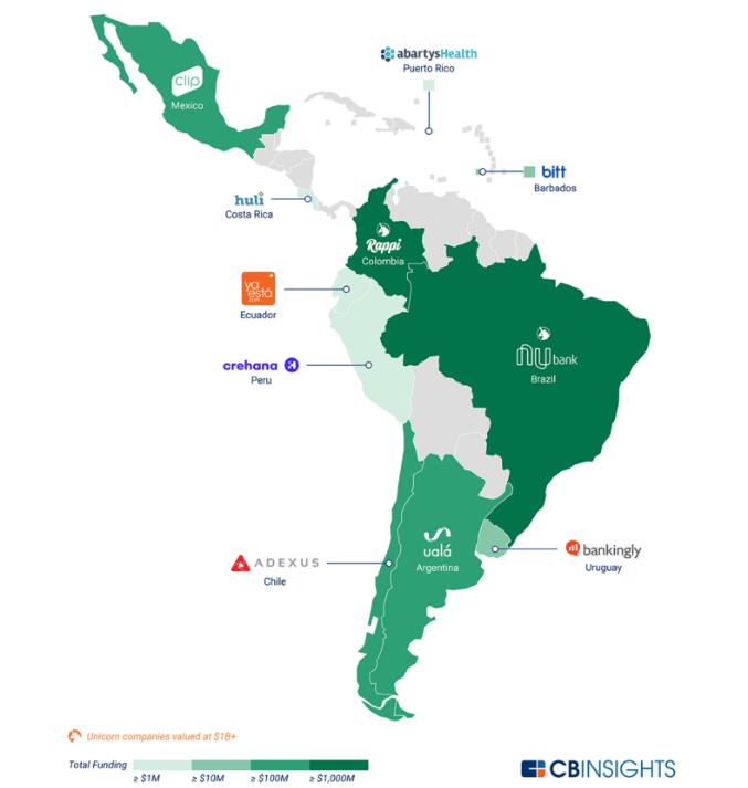 Latin America Map