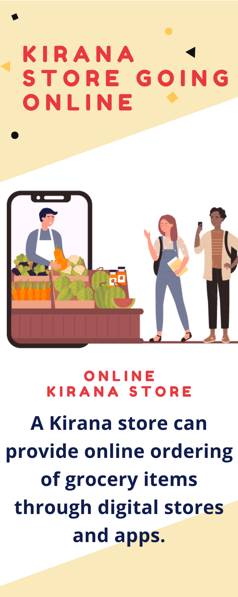 online kirana store app
