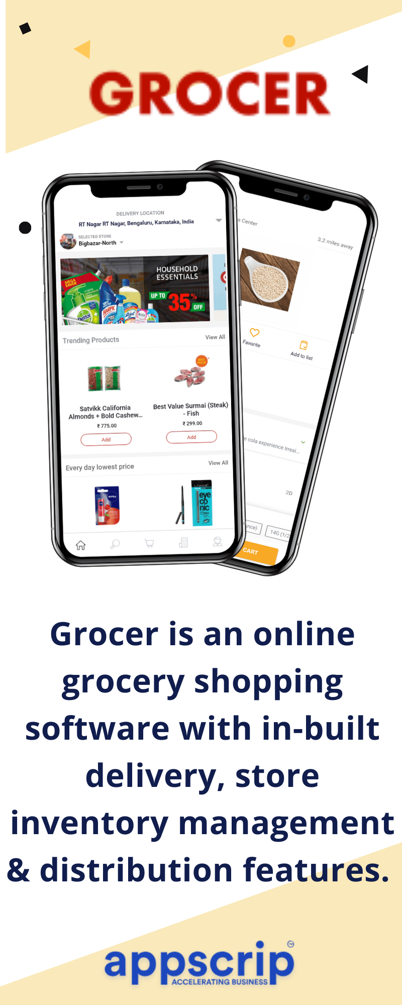 online kirana store app