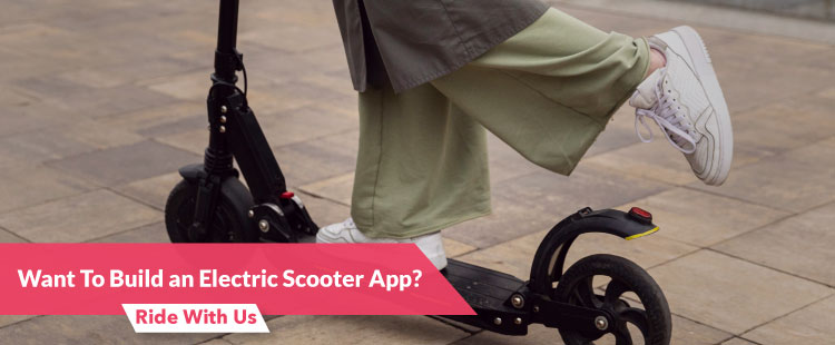 Develop an escooter mobile app