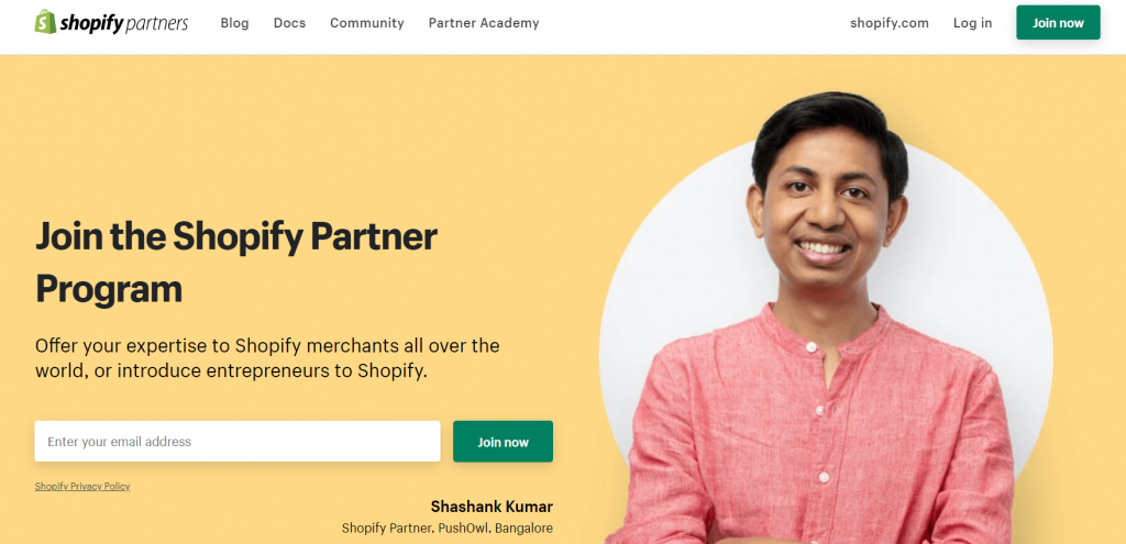 Shopify Business Model: Partner Referral Fees