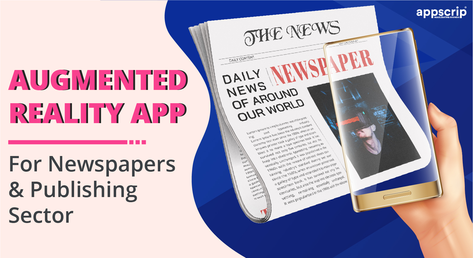 Augmented Reality App For Newspaper & Publishing Sector