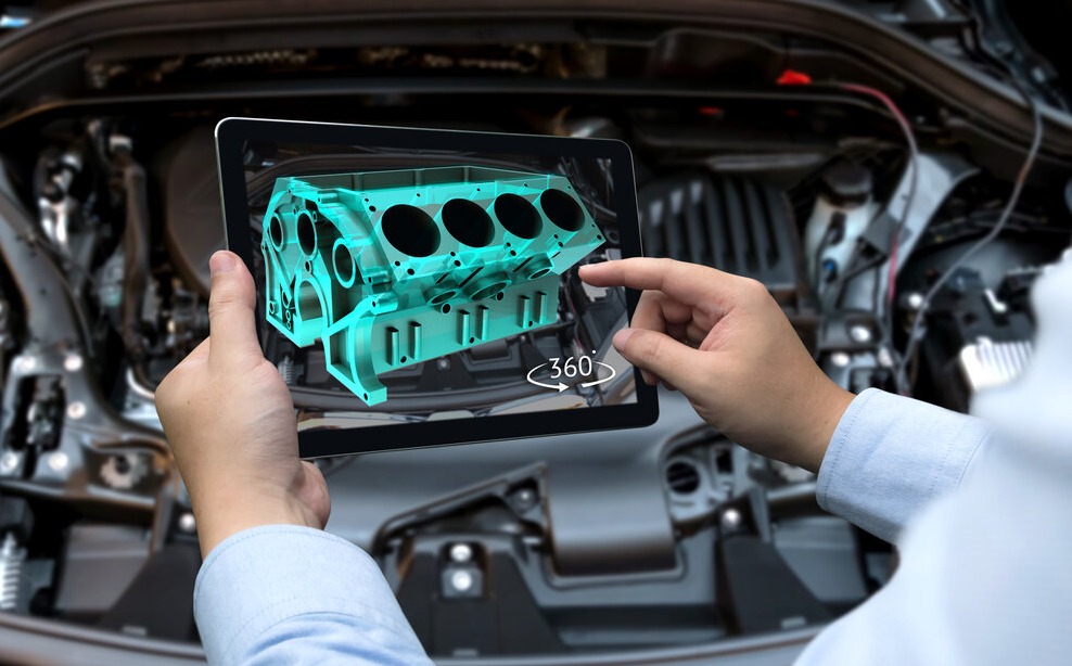 Augmented reality in the auto industry designing