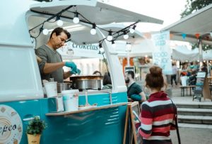 Food truck hyperlocal business