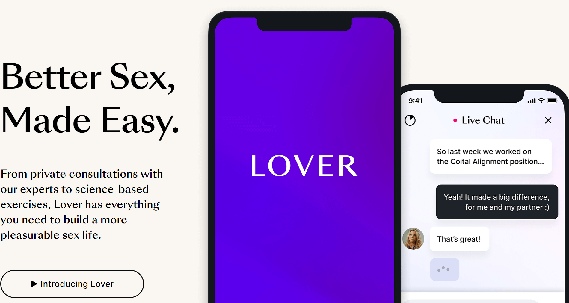 Lover app adult oriented apps
