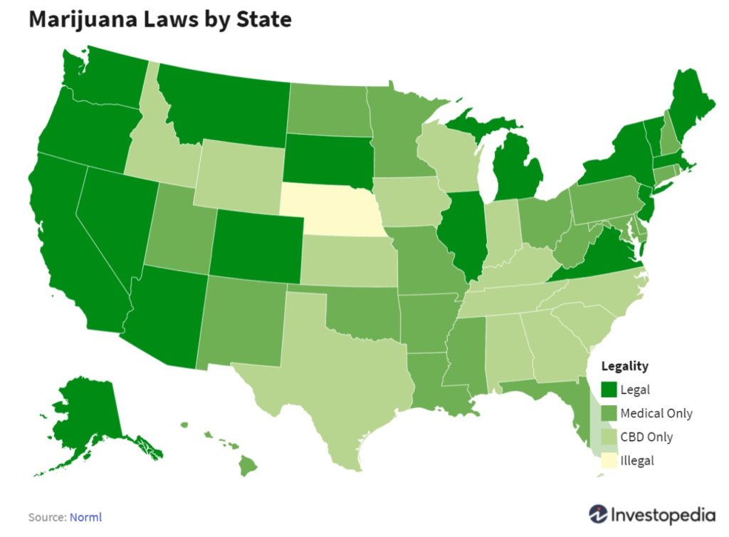 Cannabis Laws By State