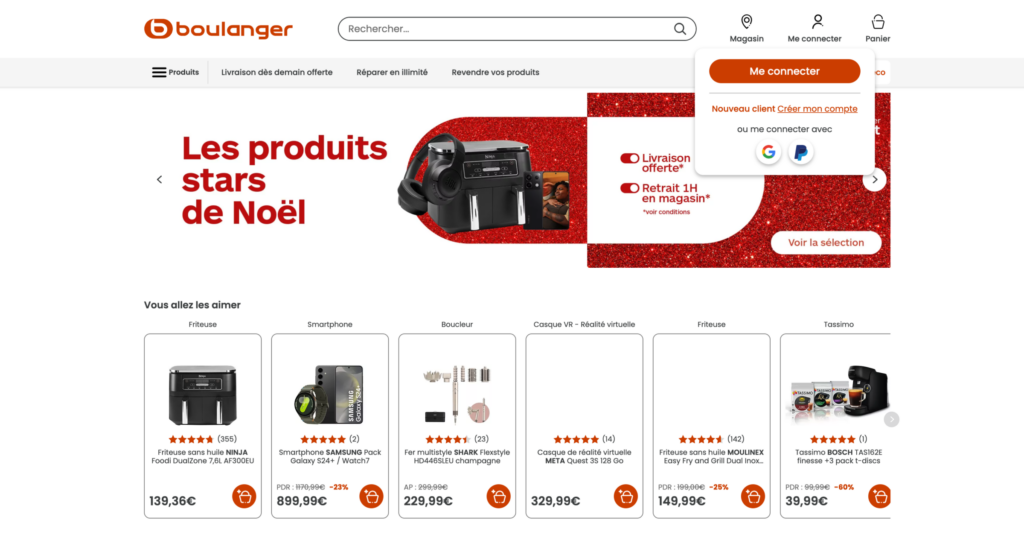 top ecommerce websites in france