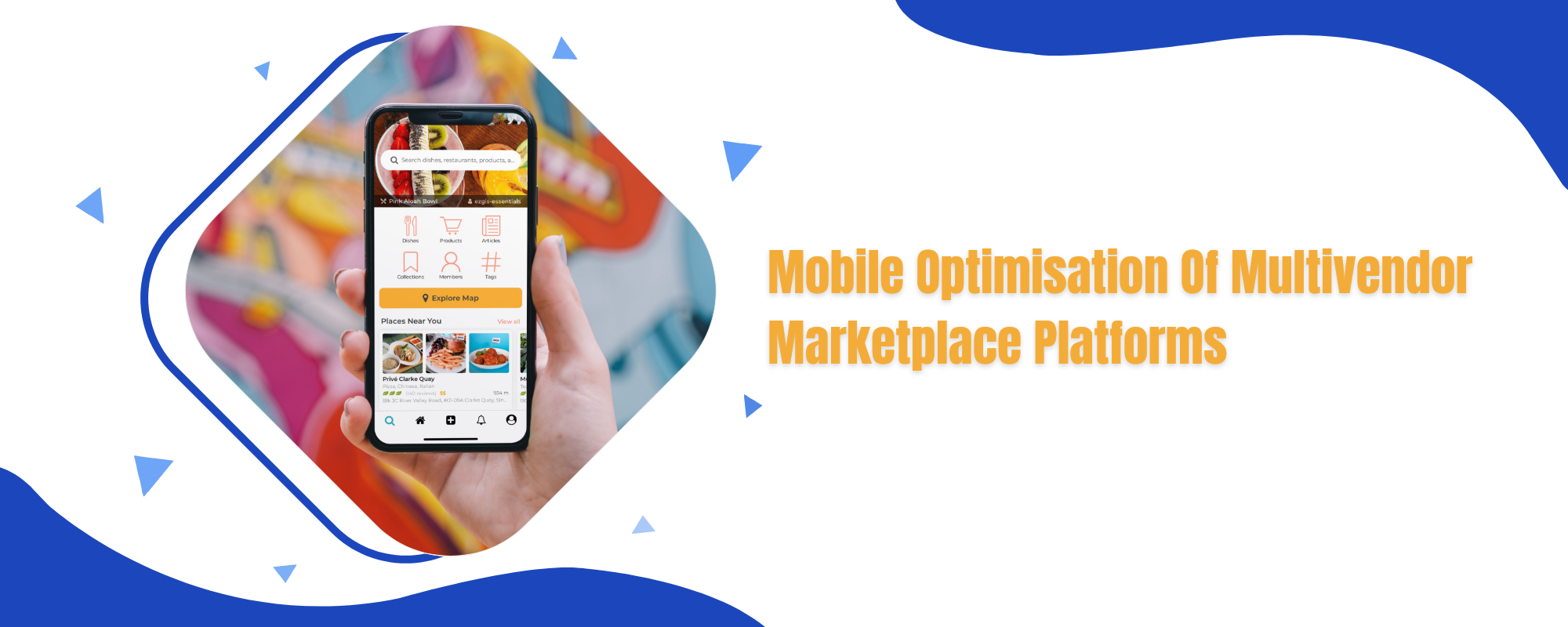 Mobile optimisation of multivendor marketplace platforms