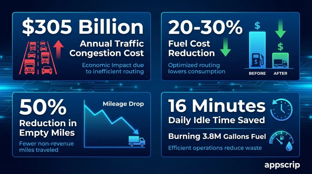 Route Optimization Software for Trucks - benefits of route optimization 