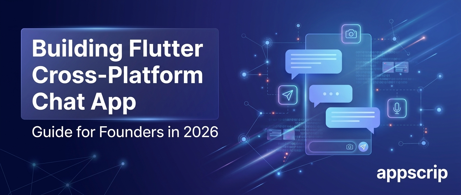 flutter cross platform chat app