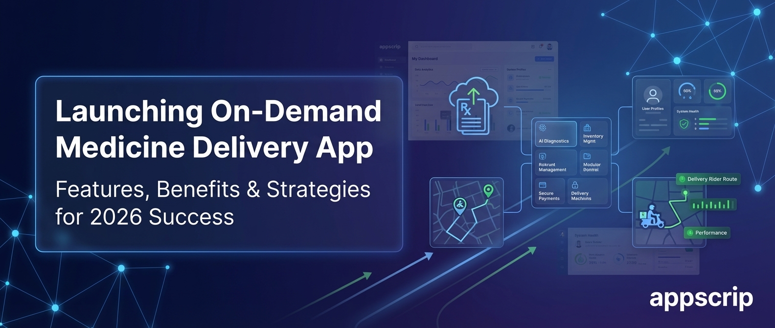 on-demand medicine delivery app