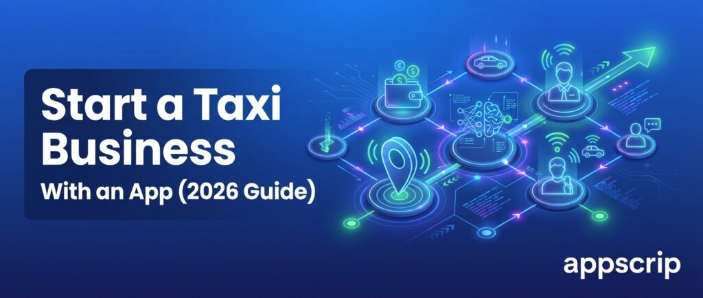 how to start a taxi business with an app