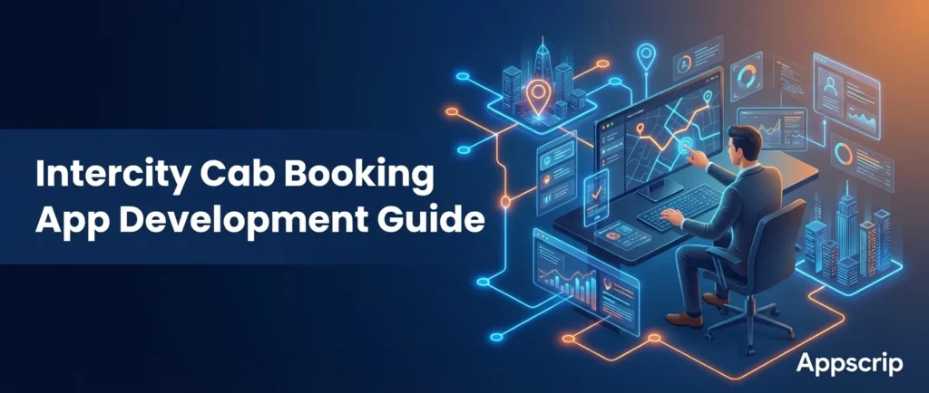 Intercity Cab Booking App Development - feature image