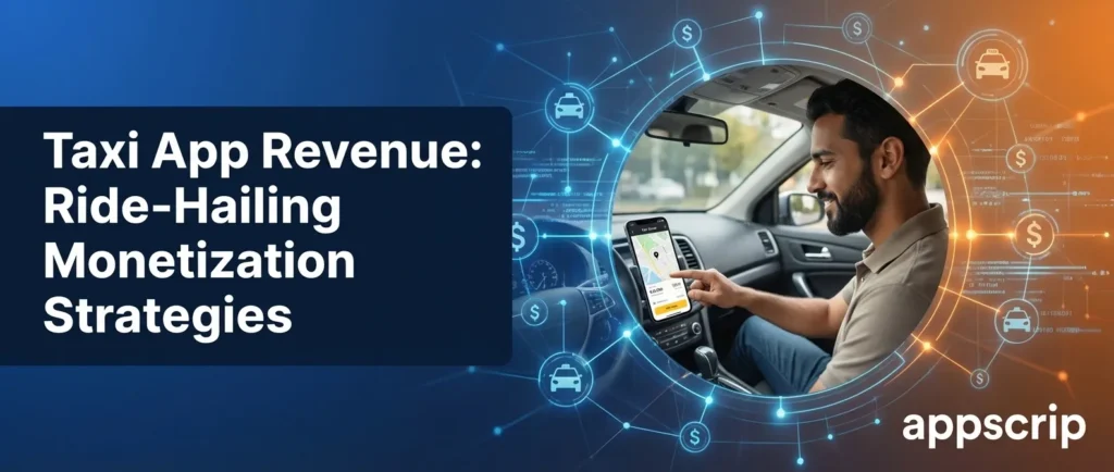 taxi app revenue model - feature image