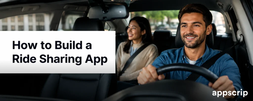 how to build a ride sharing app