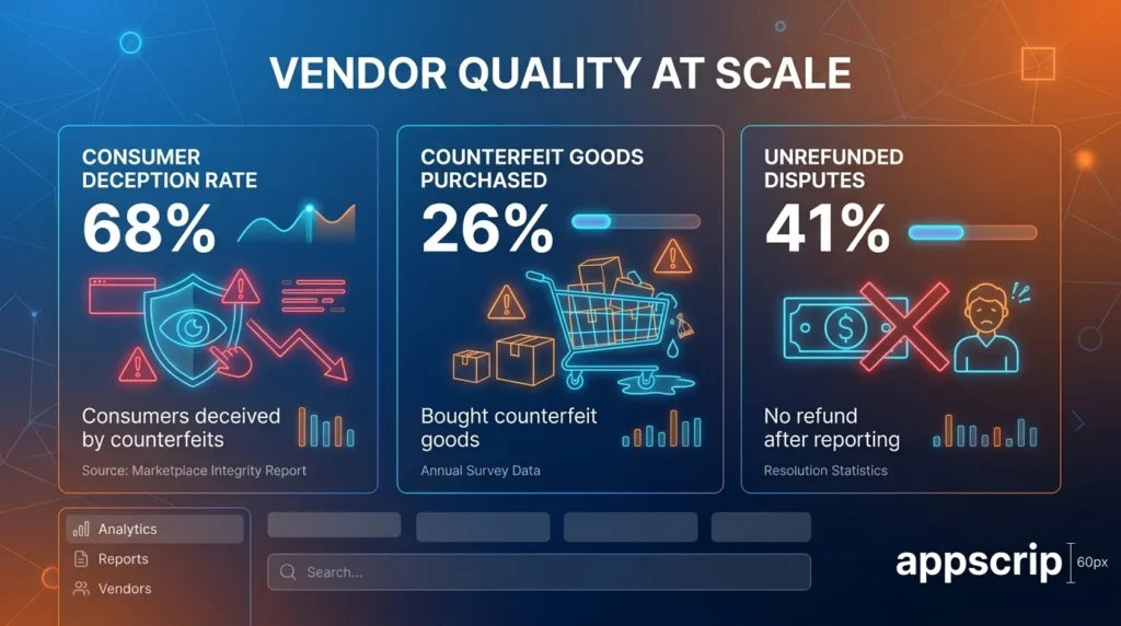 How Ecommerce Marketplace Apps Ensure Vendor Quality - Vendor quality at scale