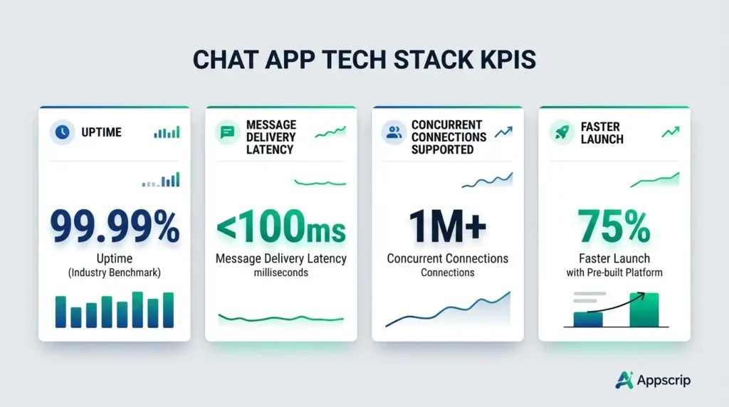 Best Tech Stack For A Chat App In 2026 | Appscrip Guide