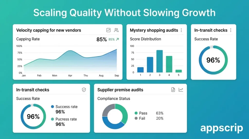 How Ecommerce Marketplace Apps Ensure Vendor Quality - Scaling quality without slowing growth