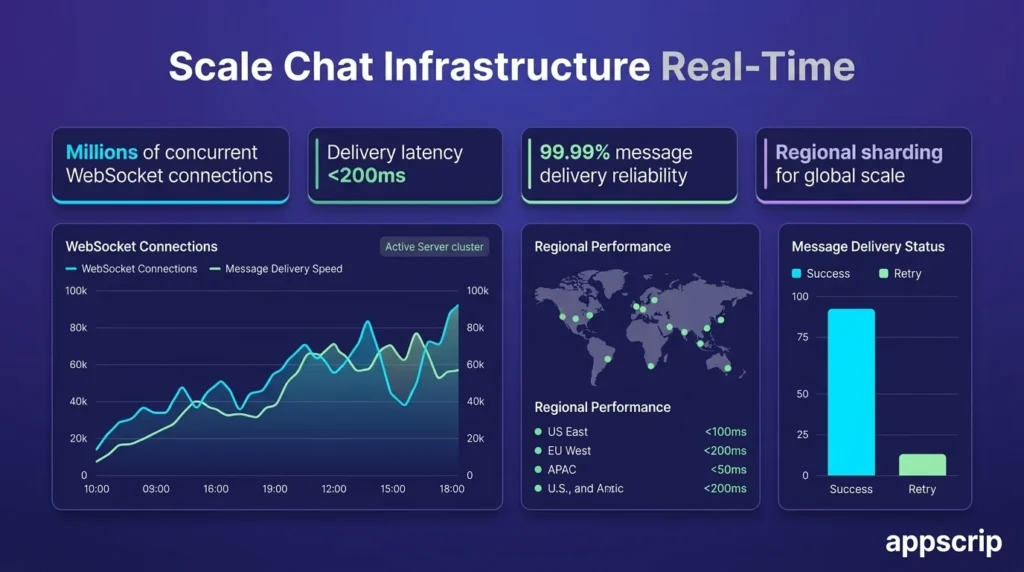 How To Scale Chat Infrastructure- Scale chat infrastructure realtime 