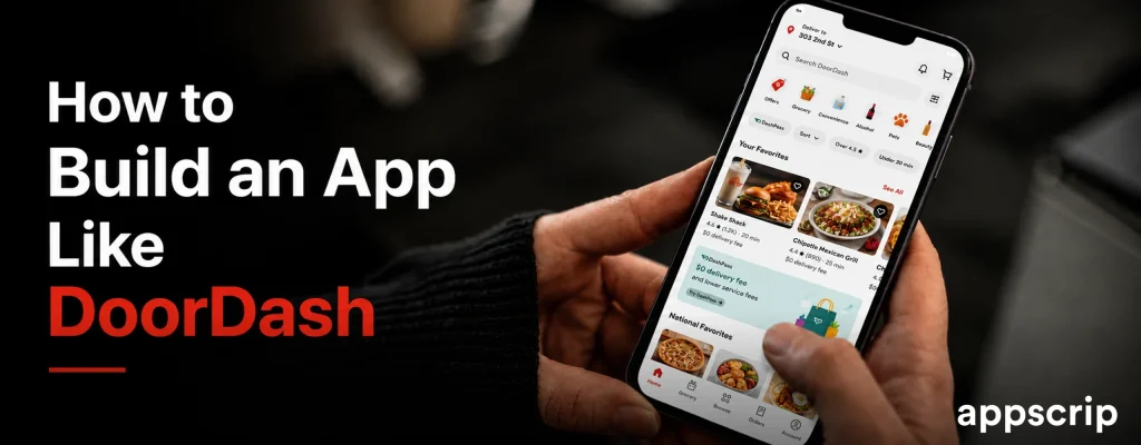 how to build an app like doordash