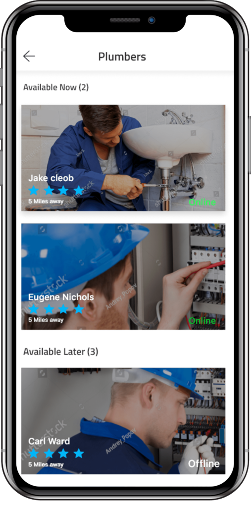 Handyman Clone App Handyman Clone App - For the On Demand Service Industry