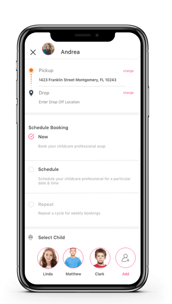 Uber for babysitters Crèche | Uber for Babysitters | On-Demand Childcare Booking Software