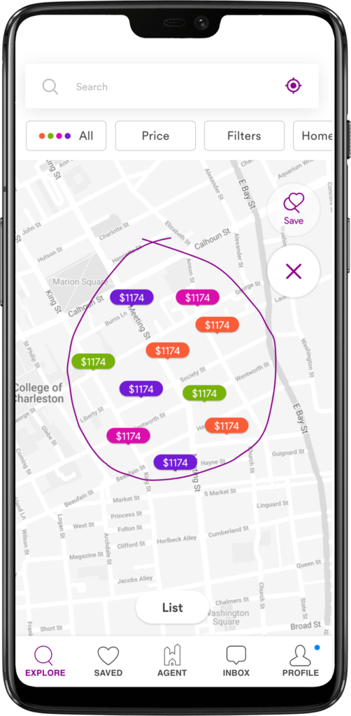 Aplicación de listado de bienes raíces Desarrollo de aplicaciones de bienes raíces | Guión clon de Zillow y Trulia | Acogedor