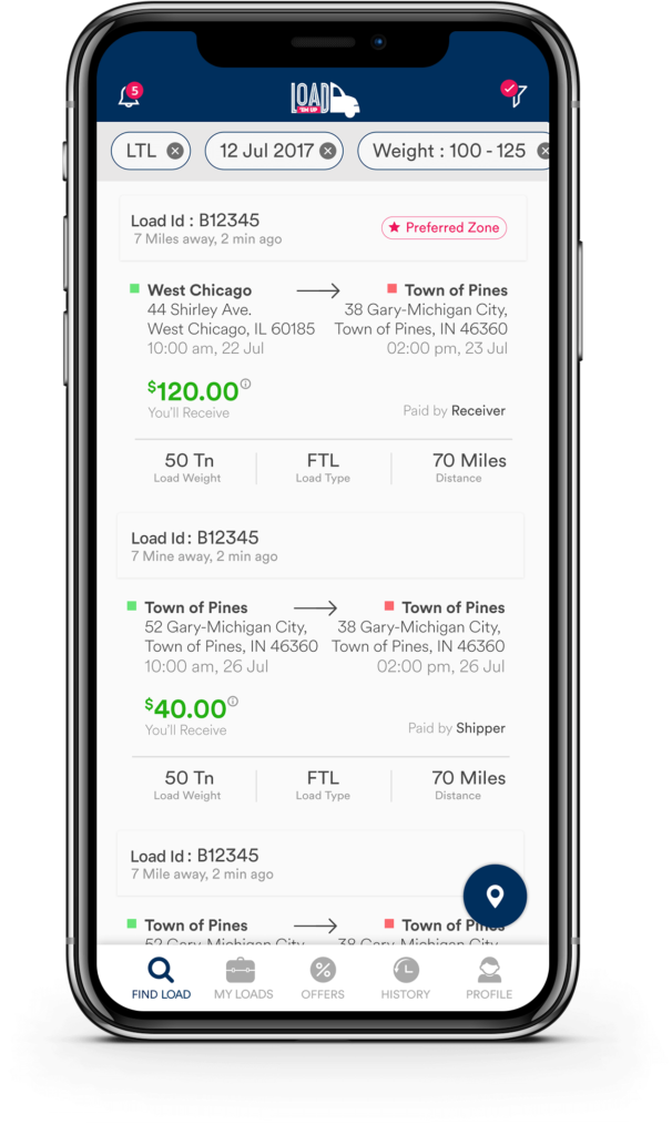 Software de corredor de carga Software de corredor de carga y solución de aplicación Freight Finder ⛴ | cargaremup