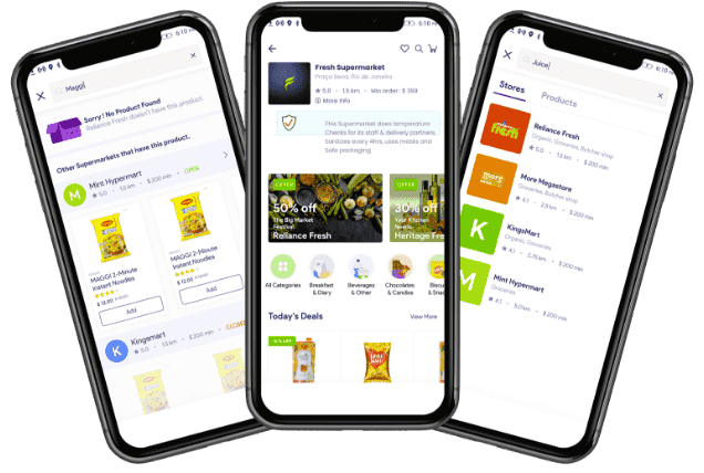 GrocersApp Features  Our Mobile App for Grocery Shopping Provides