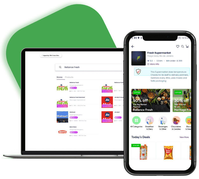 online grocery delivery with gojek clone