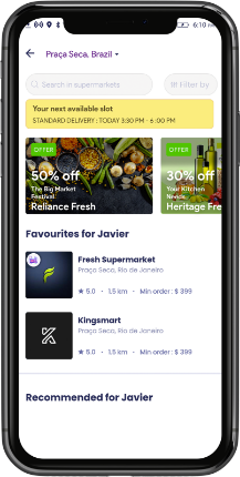 freshdirect clone FreshDirect Clone - Grocery Shopping App Development