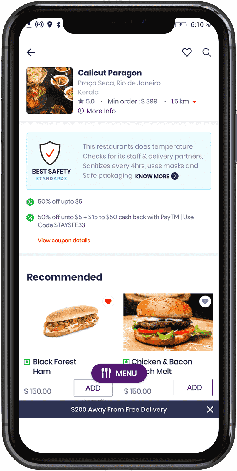 sort-and-filter-option-in-food-delivery-customer-app