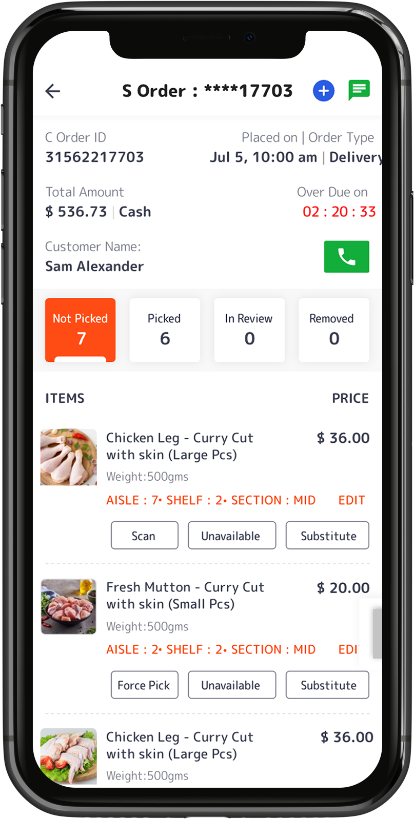 Meat Delivery App Development Store App