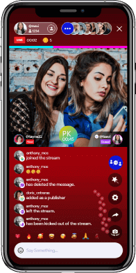 Live Video Streaming App