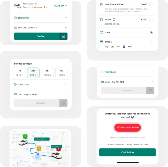 taxi booking app development- Appscrip
